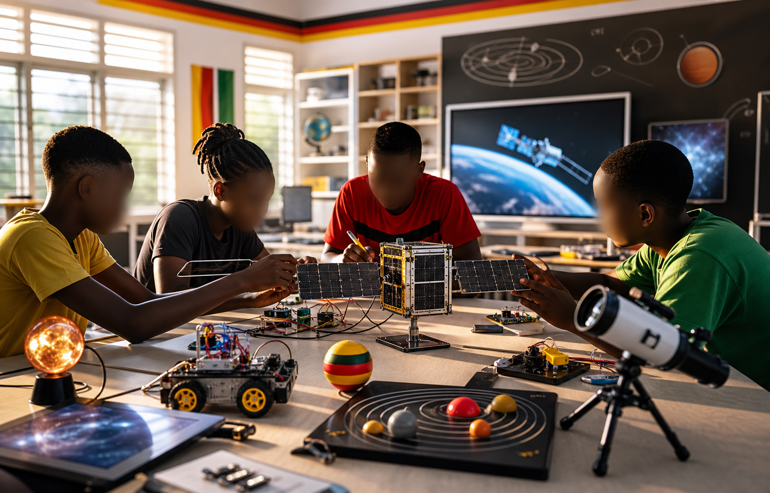 STEM Outreach activity artwork